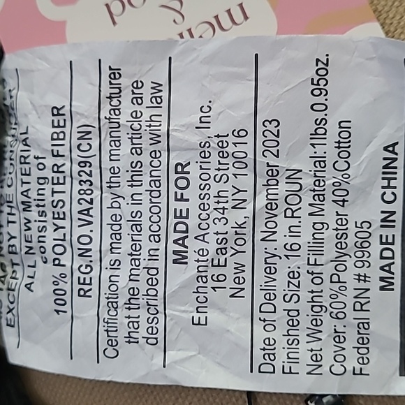 Decorative Round Pillow - Picture 6 of 6